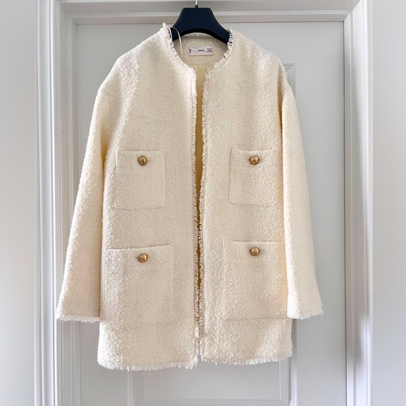 mango tweed jacket for women - Picture 14 of 14